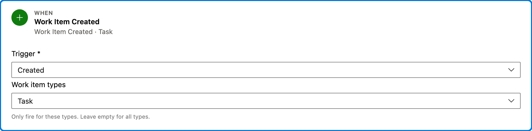 Create Bug from Task trigger