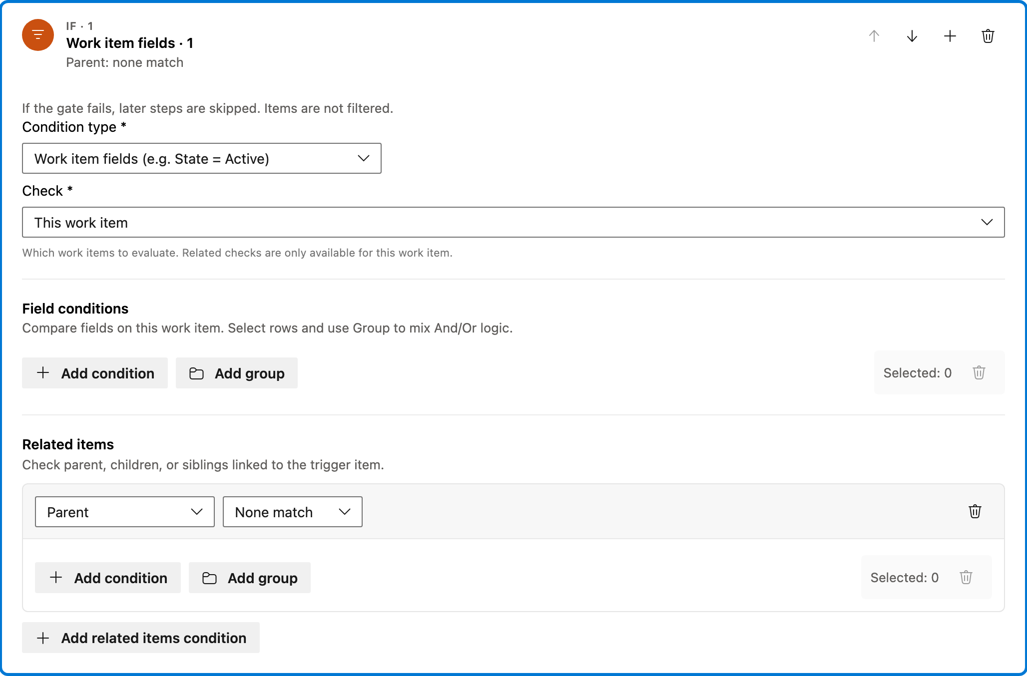 Create a parent story for orphan tasks condition 1